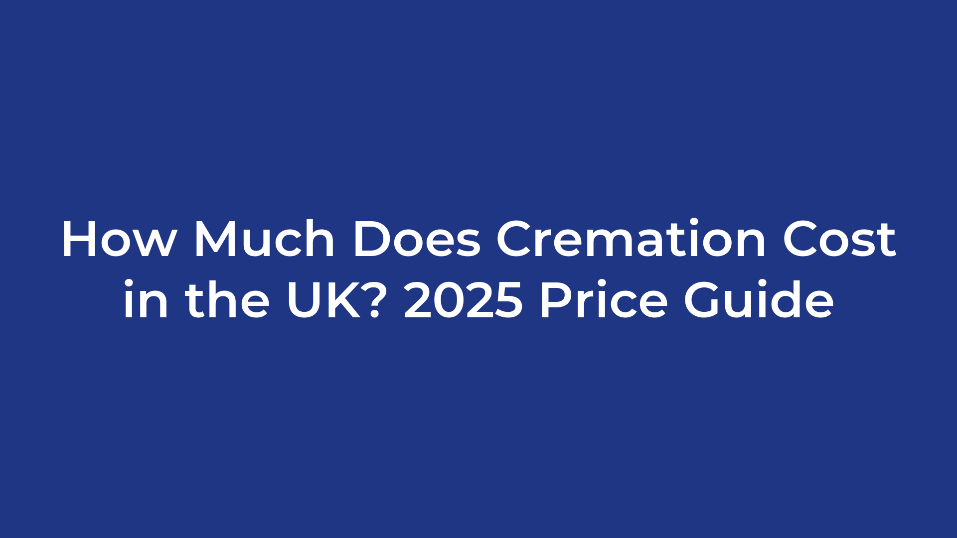 How Much Does Cremation Cost in the UK? 2025 Price Guide